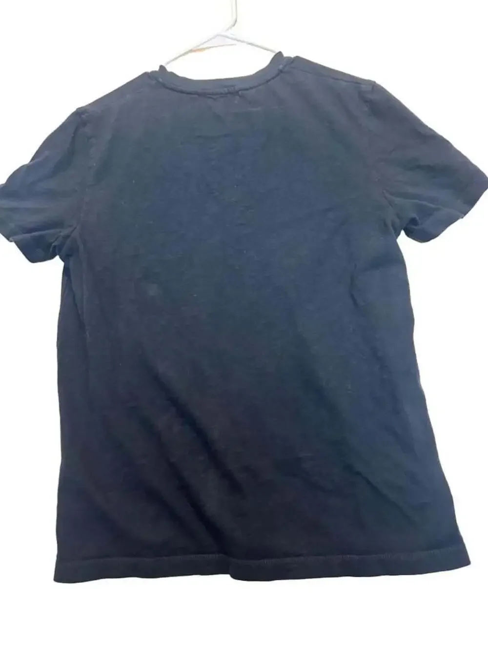 True Religion Short Sleeve Henley Shirt Black Size L